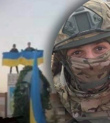 ЗСУ в Бериславі, а в легендарній Чорнобаївці - українські прапори