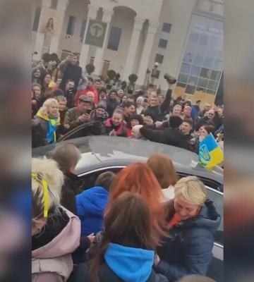 Переможні відео зі звільненого від окупантів Херсона