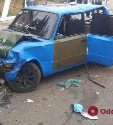Отказали тормоза: в Одесской области столкнулись шесть автомобилей