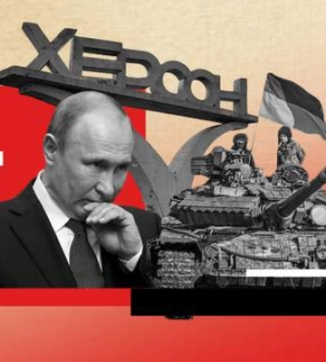 WP: Відступ армії Росії з Херсона створює умови для ще важкої битви