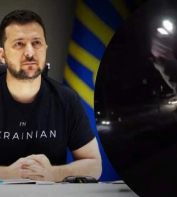 &quot;Наші, наш&quot;: Зеленський показав відео з вечірнього Херсона