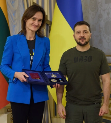 Зеленский и спикер Сейма Литвы заявили, что на восстановление Украины должны быть направлены арестованные и замороженные активы&amp;hellip;