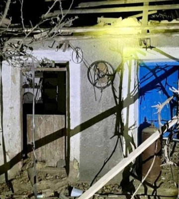 Уночі росіяни скерували понад 50 снарядів на міста і села Нікопольського району Дніпропетровщини