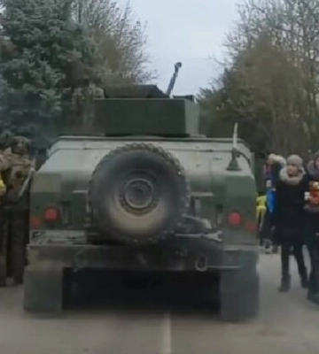 Жители Херсонщины встречают ВСУ – щемящее видео