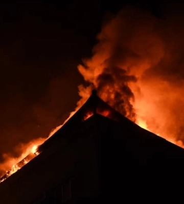У Виноградові сталася масштабна пожежа: горів житловий будинок