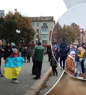 Як жителі Херсона зустріли другий день після звільнення: зворушливе відео