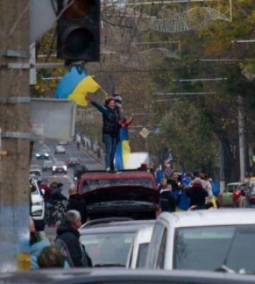 &quot;Херсон вдома&quot;: в ОП показали фото з міста після 8 місяців боротьби проти окупації