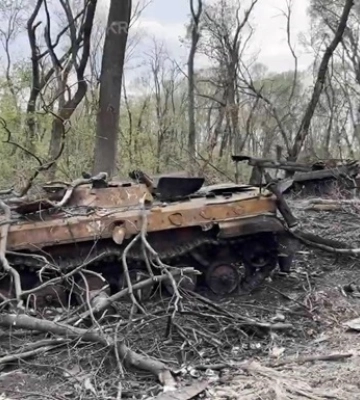 ЗСУ показали знищення ворожих БТР біля Гуляйполя