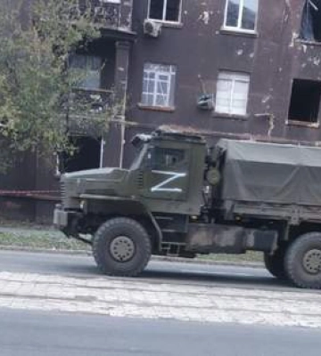 Відступ із Херсона: в одному з окупованих міст зросла кількість рашистів та техніки (відео)