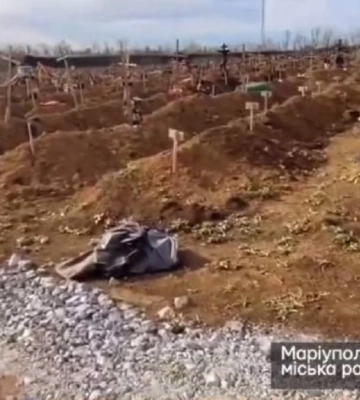 В окупованому Маріуполі щодня збільшується кількість масових поховань, - Андрющенко