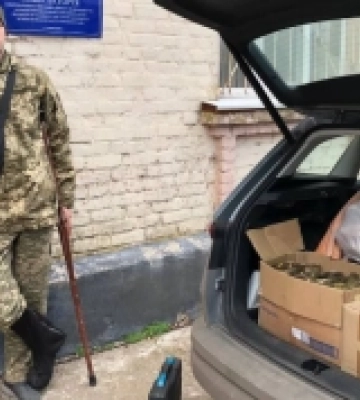 З Острога відправили гуманітарну допомогу жителям Херсонщини