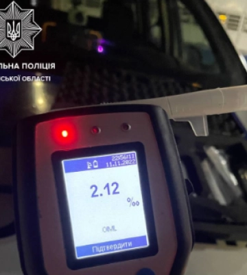 На Волині за добу виявили шістьох водіїв у стані сп&#039;яніння