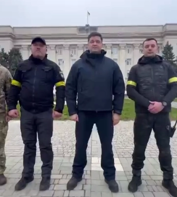 В Херсоне ввели комендантский час (Видео)