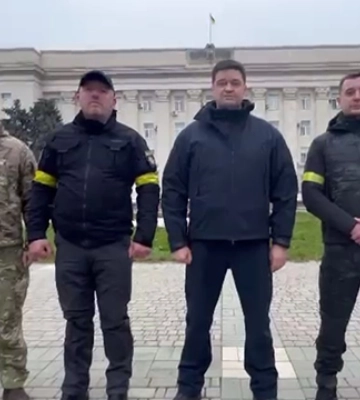 Місто повертається до життя: у Херсоні та області вже працюють голова ОВА, Нацполіція й СБУ