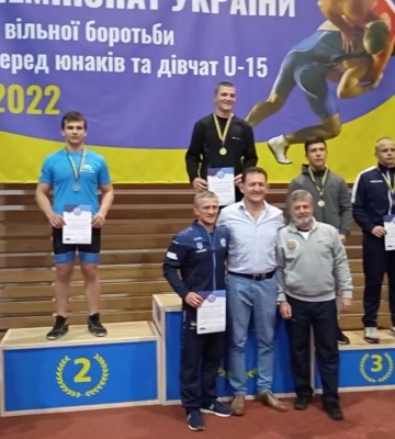 Полтавці здобули призові місця на Чемпіонаті України з вільної боротьби серед юнаків