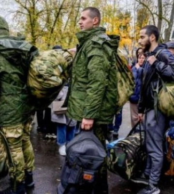 До Мелітополя прибуло чергове поповнення з числа мобілізованих росіян