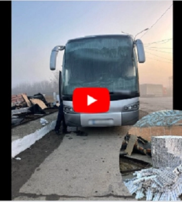 На кордоні Закарпаття у рейсовому автобусі виявили величезну партію контрабанди 