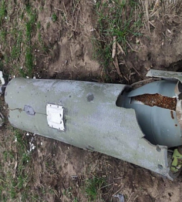У Нікопольському районі знешкодили уламки ракети «С-300»