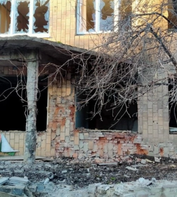 Российские войска обстреляли роддом в Торецке