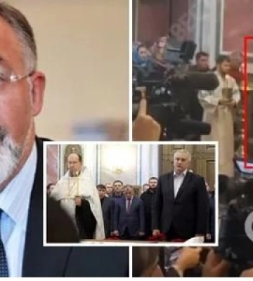 На похороні гауляйтера Стремоусова в Криму засвітився ексміністр Табачник