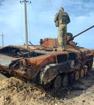 На окупованій частині Херсонщини залишається мінімальна кількість рашистів – Генштаб