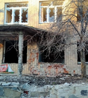 Российские войска обстреляли роддом в Торецке