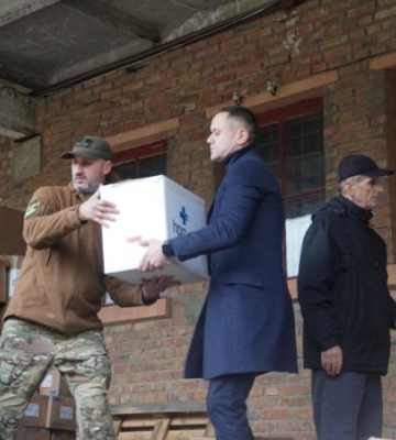 Київська область передала медикаменти на звільнену Херсонщину