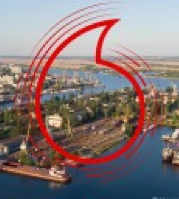 В Херсоне возобновили мобильную связь Vodafonе