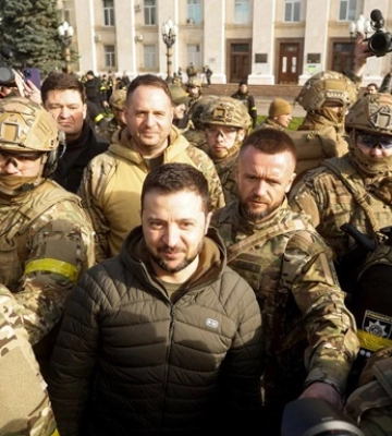 Зеленський відвідав Херсон