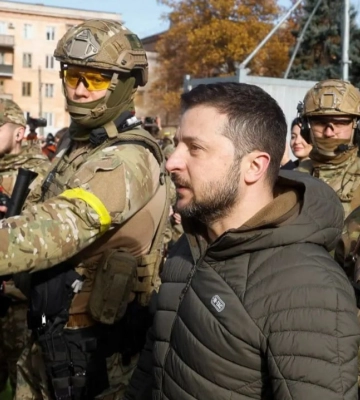 Зеленський приїхав у Херсон