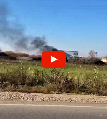 У Виноградові зайнялась пожежа: горять сухостої (ВІДЕО)