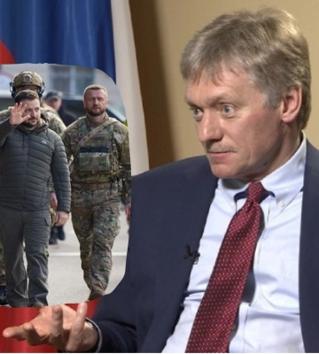 Кремль обурений, що Зеленський &quot;приїхав на територію Росії&quot; (ФОТО)