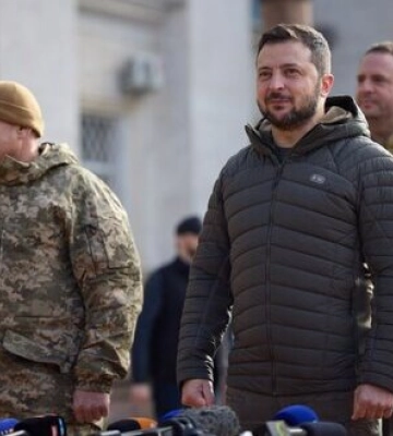 Ми готові до миру, але до миру для всієї нашої країни – Зеленський у Херсоні