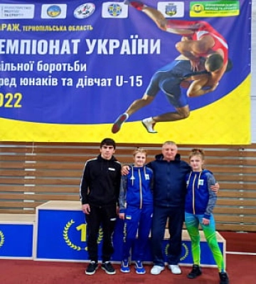 Криворізькі спортсмени вибороли призові місця на Чемпіонаті України з вільної боротьби