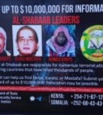 США предлагают вознаграждение в размере 10 млн долл за сомалийскую группировку &quot;Аш-Шабааб&quot;