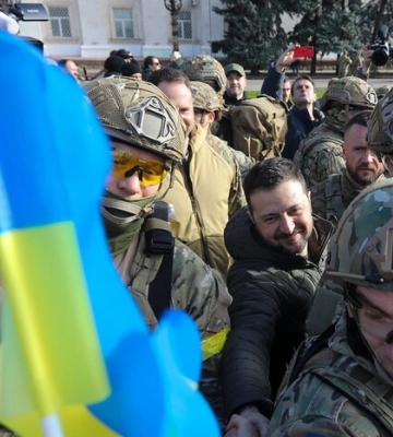 Зеленський в Херсоні та репарації для України. П&#039;ять важливих новин 14 листопада 