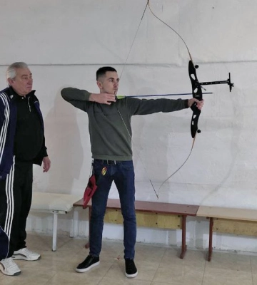 У Луцьку поранені військові реабілітуються в стрілецькому клубі