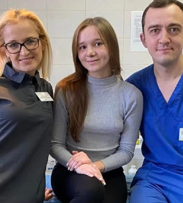 Львівські хірурги заново сформували ніс 17-річній мешканці Борислава