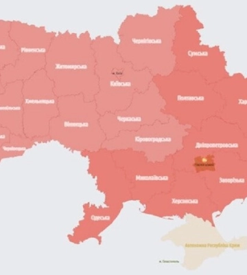 Тривога в Україні: у Сумах чутні вибухи, ракети летять в напрямку столиці 