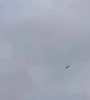 Проліт ракети над одним з районів Київщини: у поліції показали відео