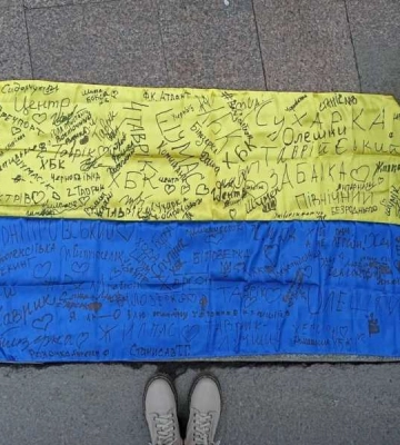 Как херсонцы встретили в Одессе освобождение родного города
