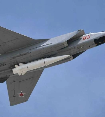Стало відомо, куди била Росія "кинджалами" після злету Міг-31 Стало відомо, куди била Росія "кинджалами" після злету Міг-31