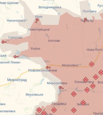 Окупанти просунулись поблизу трьох населених пунктів Донеччини, - DeepState