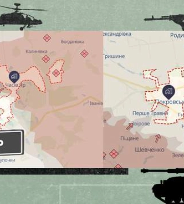 Захватила ли Россия Часов Яр и как окружает Покровск: как изменилась линия фронта за неделю