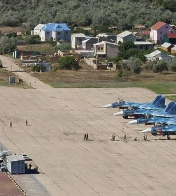 Дроны СБУ поразили пять российских истребителей на аэродроме в оккупированном Крыму