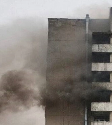 В одной из гостиниц Львова вспыхнул масштабный пожар, есть пострадавшие (дополнено)