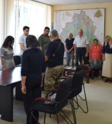 Вшанування пам&#039;яті полеглих героїв: у Рахові родини загиблих захисників отримали державні нагороди