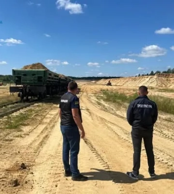 На Волині директор кар&#039;єру крав пісок в «Укрзалізниці» 