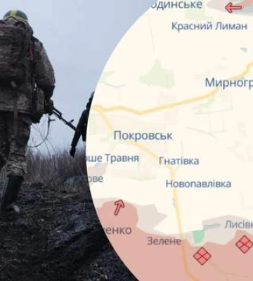 DeepState: в районі Покровська росіяни зосередилися на Родинському, аби зайти в Мирноград і Покровськ