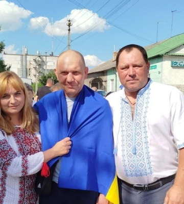 На Волині зустріли Сергія Сагаля, який провів 20 місяців у полоні 